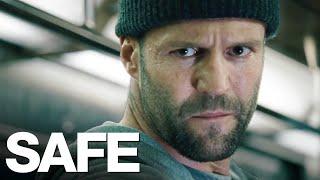 'Luke Fights the Russian Mob on the Subway' Scene | Safe