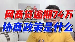 74万的支付宝网商贷逾期协商，政策发生了什么变化