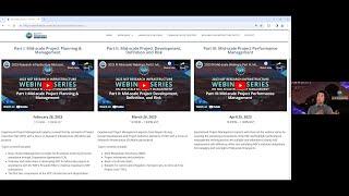 Webinar 2: A Review of 2023 Research Infrastructure Project Management Webinar Series