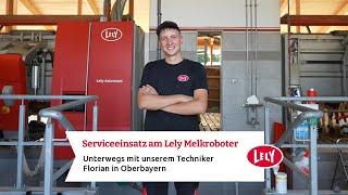 Lely Servicetechniker Florian im Portrait aus Oberbayern | So sieht sein Arbeitsalltag aus