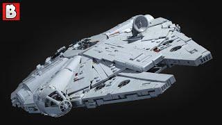 It Doesn't Even Look Like LEGO! Millennium Falcon Custom Build