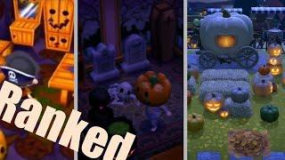 Every HALLOWEEN RANKED in Animal Crossing