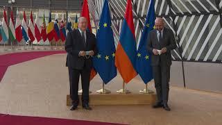 Armenian president to discuss Nagorno-Karabakh with EU, NATO