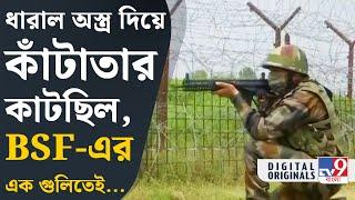 India Bangladesh Border, BSF: ওরা বোধহয় ভুলে গিয়েছিল সামনে দাঁড়িয়ে BSF! | #TV9D