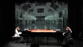 W. Lutosławski Paganini Variations for two pianos - Katerina Berezan & Alina Sherniakova