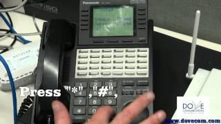 Changing Time on the Panasonic KX-DT1232, KX-DT816, KX-DT308