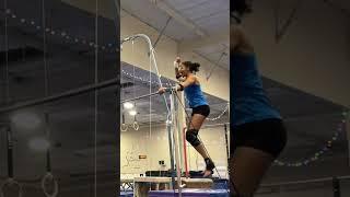 Some of the most fun i’ve ever had  #Gymnastics #Athlete #ExGymnast #StrapBar #Giants