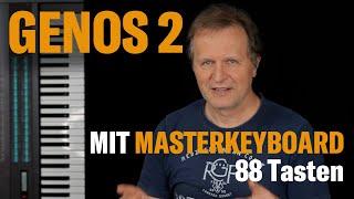 Genos und andere Instrumente von einem Masterkeyboard aus via MIDI ansteuern