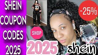 SHEIN COUPON CODES 2025 | 25% OFF SHEIN DISCOUNT CODES ALL WORKING | SHOP NOW ‼️