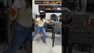 6010 rods can be welded in all positions. #weldtube #weldlife #premiumweldinggoods