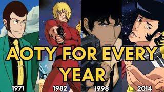 The Anime of the Year for Every Year | The Best Anime Series for Each Year since 1963