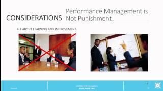 Developing an Effective Performance Management System