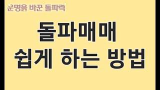 돌파매매 종목선정과 타점은 이거 하나만 알아도 쉽습니다