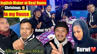 Inglish Maker ni Real Name ah Ma? Alfred Arw Inglish Maker in My House || Christmas Party