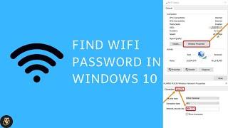 How to Find your WiFi Password Windows 10 | Window 11 WiFi Easy | 2021 New TechieVicky.