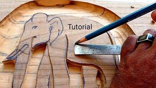 Beginners wood art tutorial || UP wood art