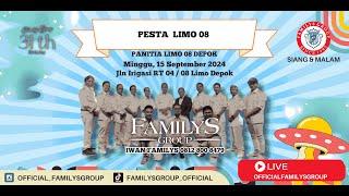 LiveStream FamilysGroup Edisi Pesta Limo 08 Depok Minggu 15 September 2024(SIANG)