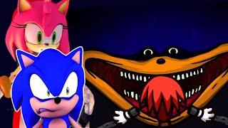 Sonic & Amy Watch Shin Sonic Chaos In Among Us