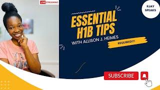 H1B Visa Success Stories: Real Experiences and Advice with Allison Heimes              | WORK VISA