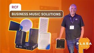 RCF Business Music Solutions Install Audio – PLASA 2022