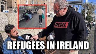 Asking migrants in Dublin why they're in Ireland