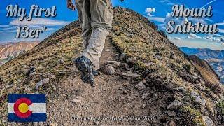 Climbing My First 13er! Conquering Colorado’s Mount Sniktau