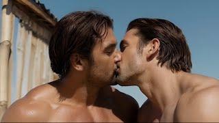 Young Gay Couple's Romantic Beach Getaway | A Gay Love Story of Passion and Style 