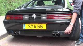 Ferrari 348 Challenge Revving Hard