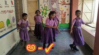 గుణింతాలు పాట || Action rhyme|| easy way to learn guninthalu|| bharathi schooling