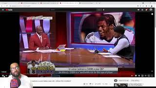 IS LAMAR JACKSON WORTH $40 MILLION A YEAR        (BIGPATSSPORTSTALK THE REACTIONS!!!!!!!!)