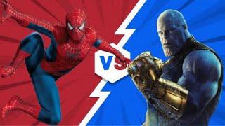 Tobey Maguire Spider-Man Vs Thanos