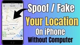 how to spoof location on iphone without computer | How to Fake Gps location on iphone |