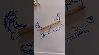 match stick craft sea saw #satisfied #trending #youtube #match #sticks #craft