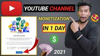 How To Apply Monetization On YouTube ! YouTube Channel Monetization Kaise Kare 2021 !