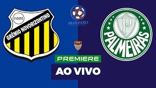 NOVORIZONTINO VS PALMEIRAS AO VIVO ONLINE COM IMAGENS HD PAULISTÃO 2022