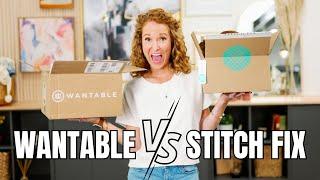 Wantable vs Stitch Fix: Who Gonna Come Out on Top?! Honestly I was Shocked by This!