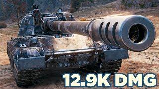 114 SP2 • 12.9K DMG 8 KILLS • WoT Gameplay