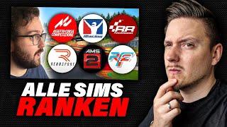 Ich habe EBENFALLS alle Simracing Games gespielt und ranke sie!