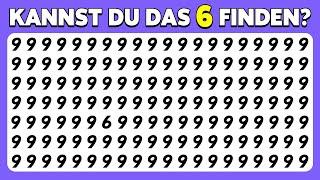 Kannst Du Den Unpassenden Buchstaben Finden? | Einfaches, Mittleres, Schweres Level