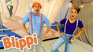 Creation Station | Blippi! | Kids Songs | Moonbug Kids
