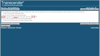 Using Transcender Practice Exams at CBT Nuggets