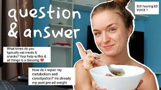 Answering YOUR Questions | Get to Know Me Q&A + ANOREXIA RECOVERY