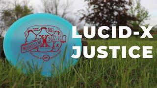 LUCID-X MOONSHINE JUSTICE REVIEW // Rising Am Disc Golf