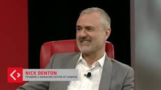 "It was hard to believe," Nick Denton on Peter Thiel | Code Conference 2016