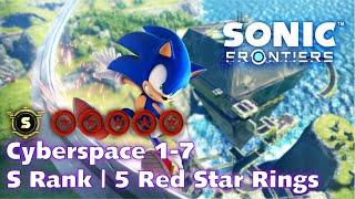 Sonic Frontiers - Cyberspace 1-7 [S Rank | 5 Red Star Rings]