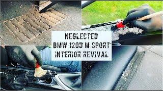 Neglected BMW 1 Series Dirty Interior Car Cleaning Disaster Detail - Ultimate Relax Edition ASMR