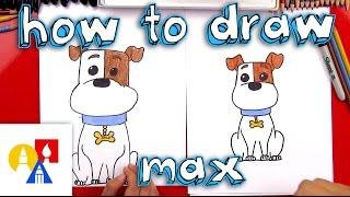 How To Draw Max From The Secret Life Of Pets