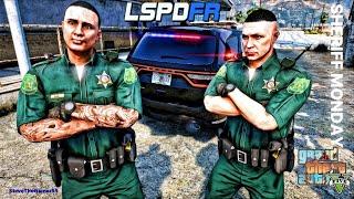 Playing GTA 5 As A POLICE OFFICER Sheriff Monday| Ep 22|| GTA 5 Lspdfr Mod| 4K
