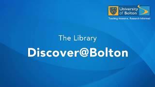 Discover@Bolton