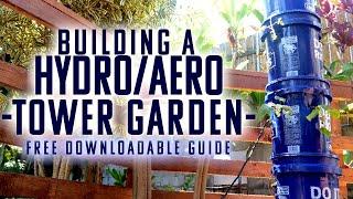 How To Build A More Productive Hydroponic Tower Garden | My Long Awaited  DIY Bucket Aeroponic Tower